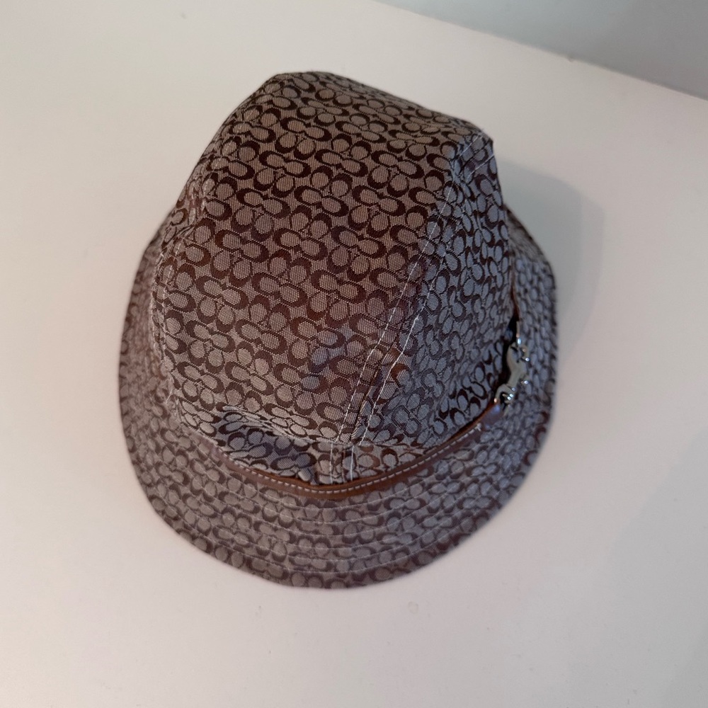 Coach Signature Monogram Bucket Hat - Picture 4 of 7